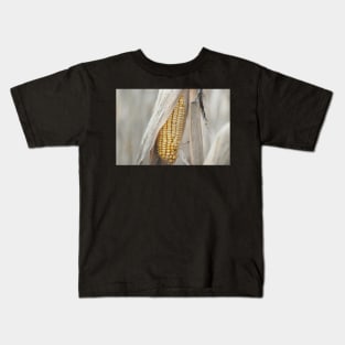 Field Corn Awaiting Harvest Kids T-Shirt